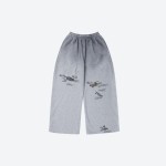 Camo Patch Baggy Sweatpants